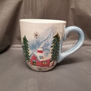 Trisa coffee mug microwave and dish washer safe 4.75"tall by 6.5"wide